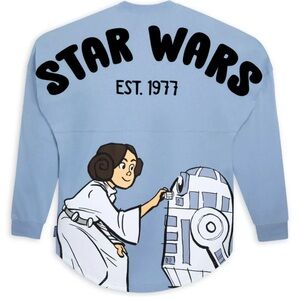 Disney Princess Leia and R2-D2 Spirit Jersey for Adults Star Wars (Size XS) New